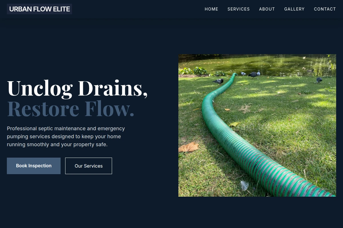 Outlet Septic Pumping