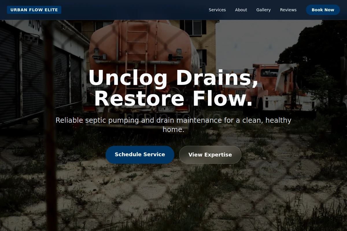 Leak Septic Pumping