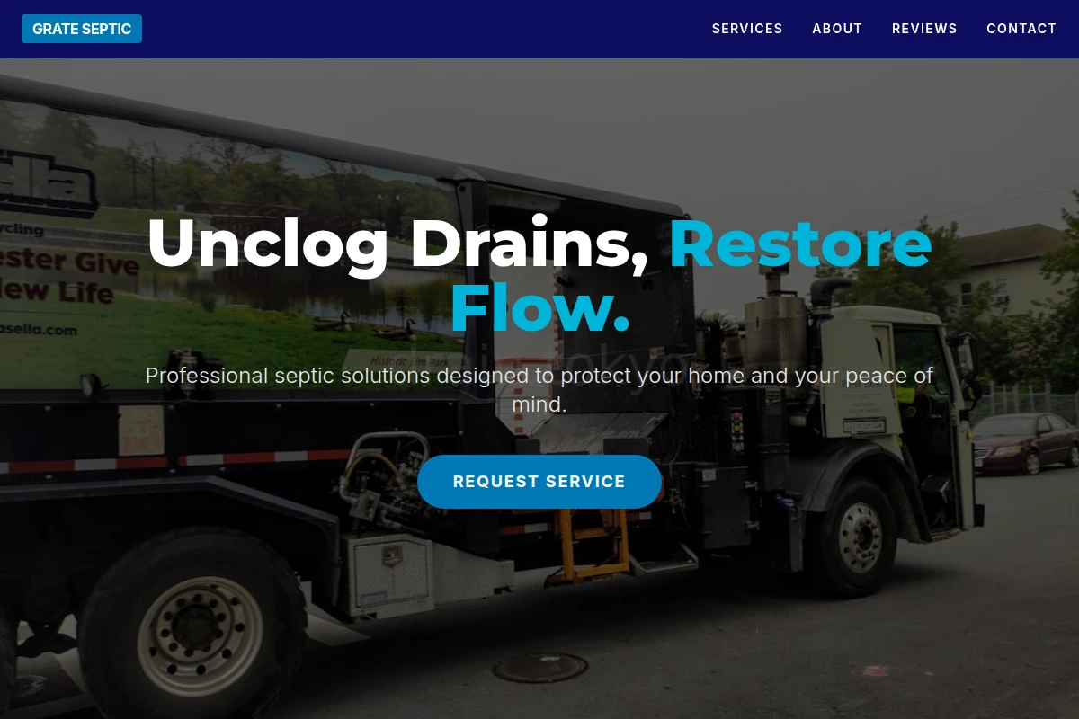 Grate Septic Pumping
