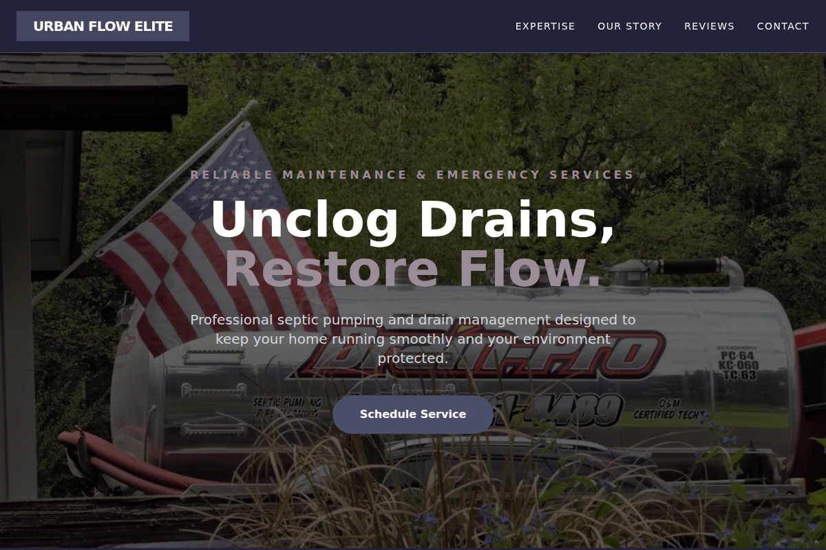 Overflow Septic Pumping