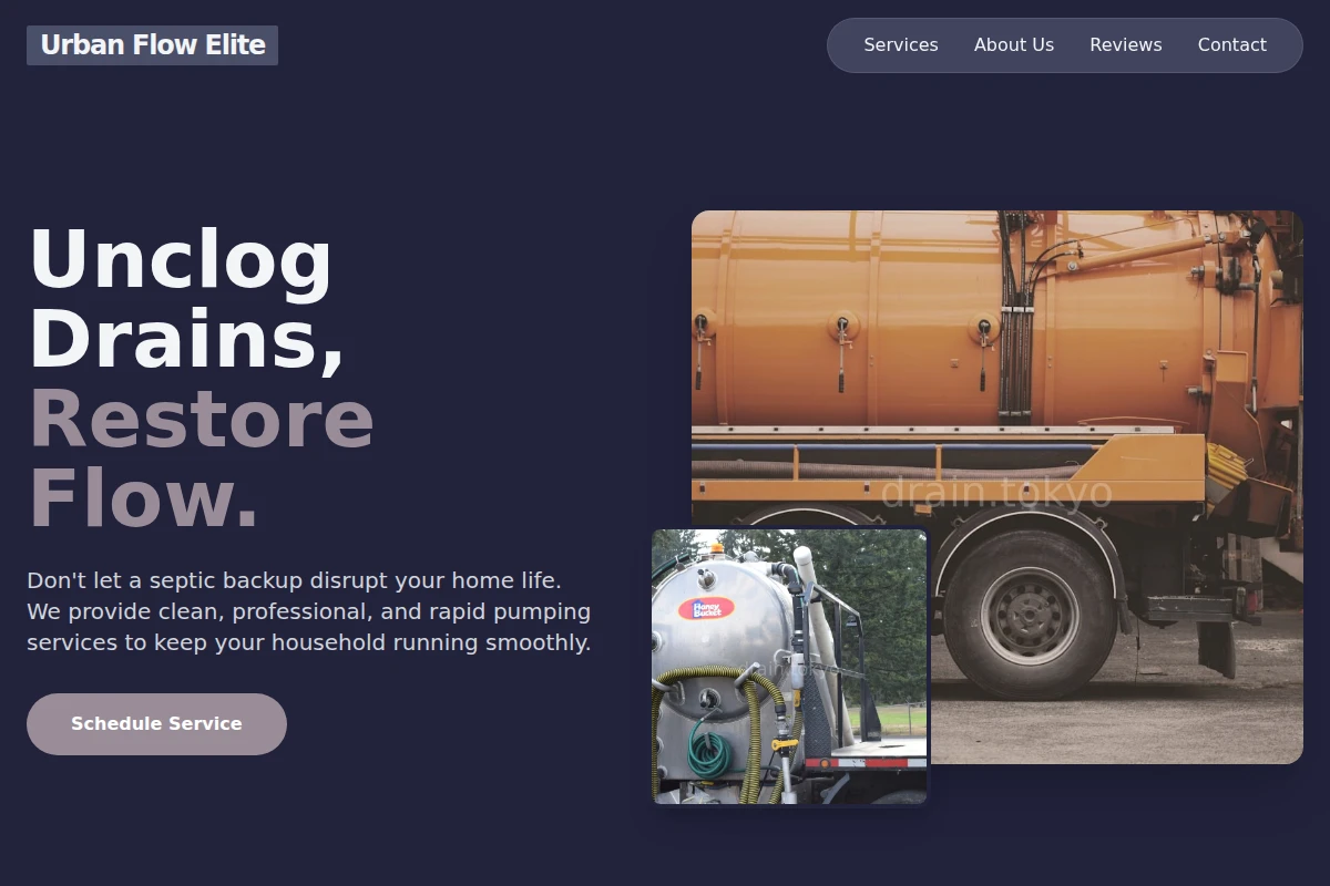 Hydrant Septic Pumping