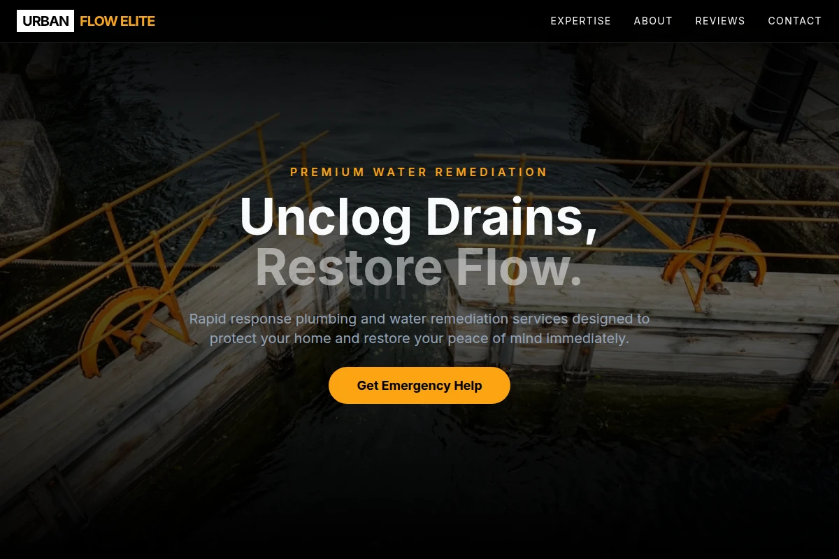 Drainboard Water Remediation