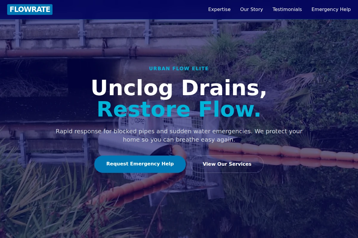 Flowrate Water Restoration