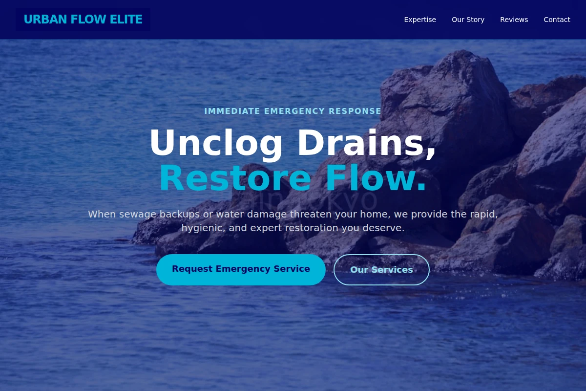 Sewerage Water Restoration