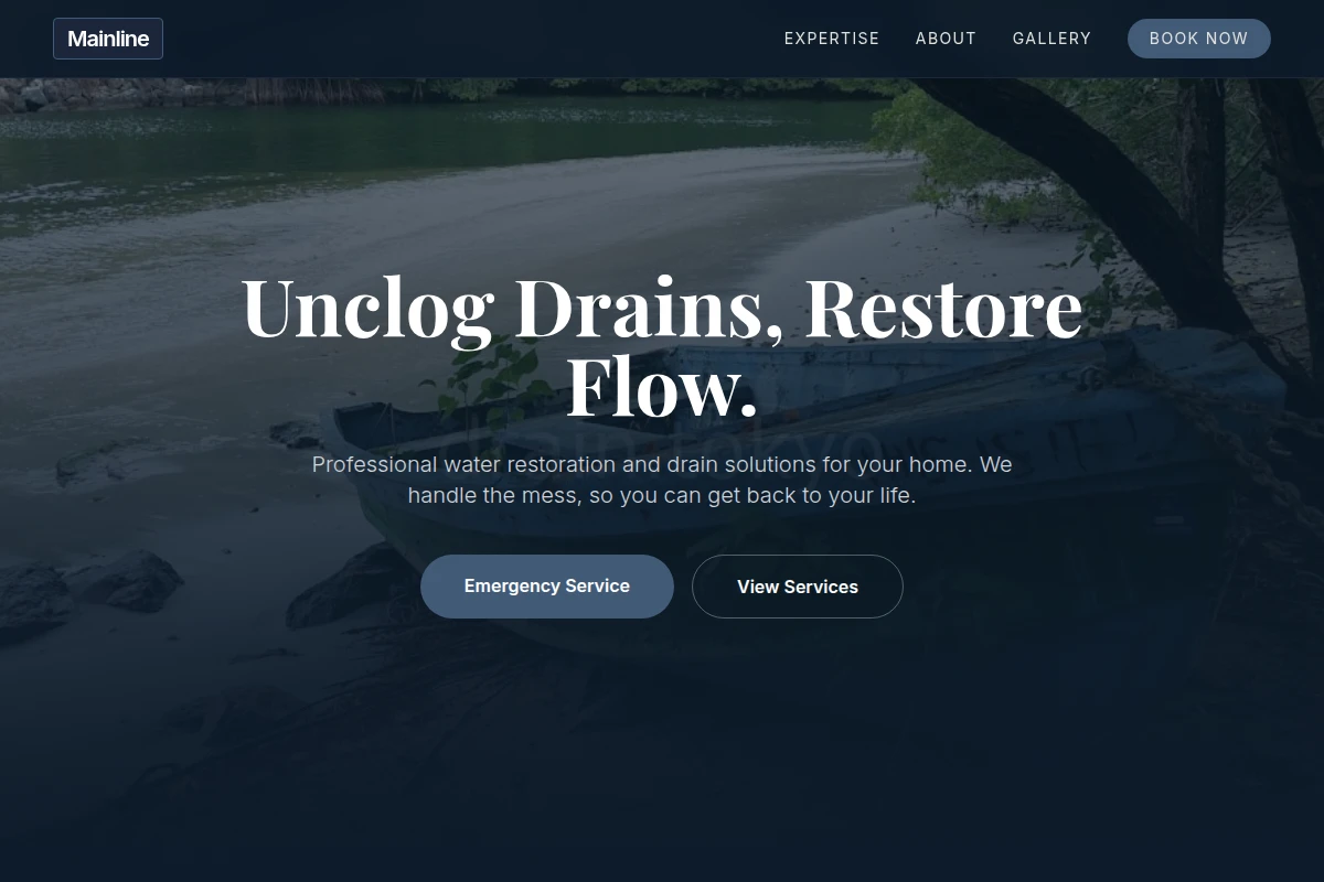 Mainline Water Restoration