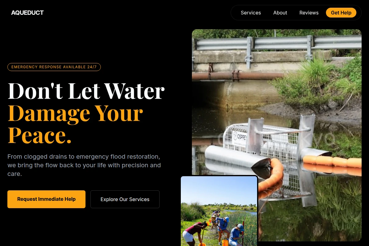 Aqueduct Water Restoration