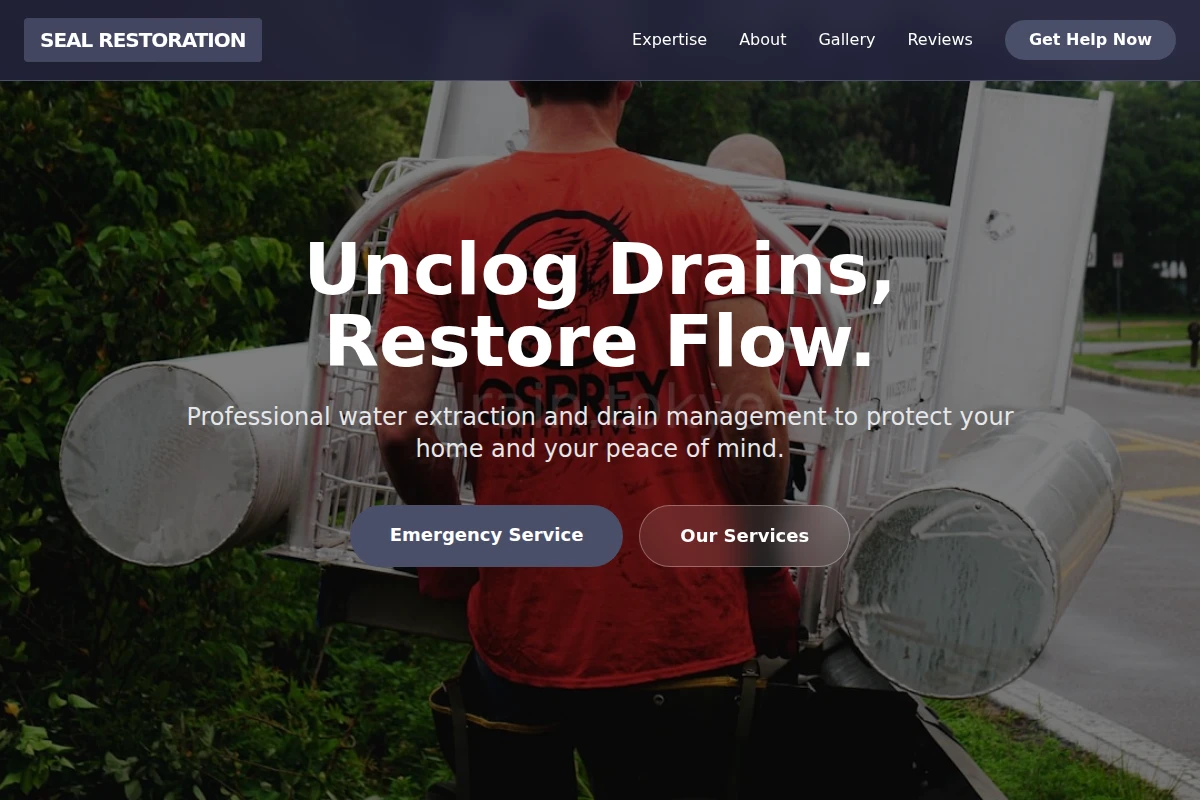 Seal Water Restoration